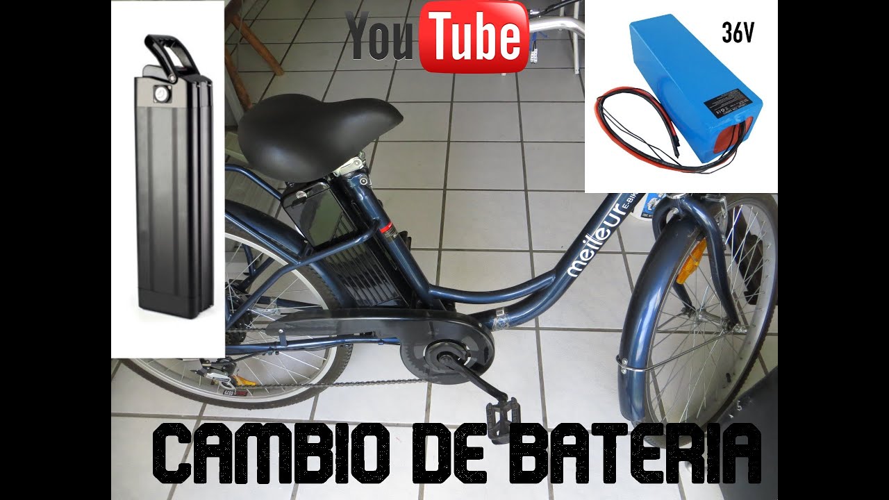 Como cambiar bateria bicicleta electrica Coches eléctricos