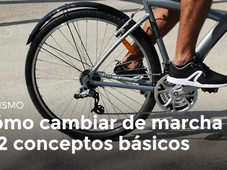 Como utilizar los cambios bicicleta electrica