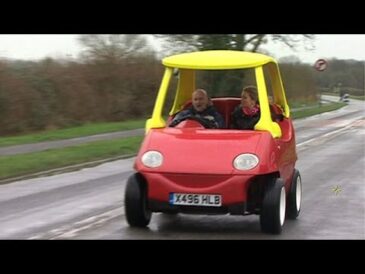 Coches electricos para niños blanco que las puertas abran