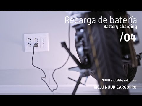 Como recargar su moto electrica