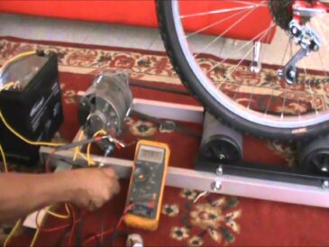 Como hacer un generador electrico casero con bicicleta