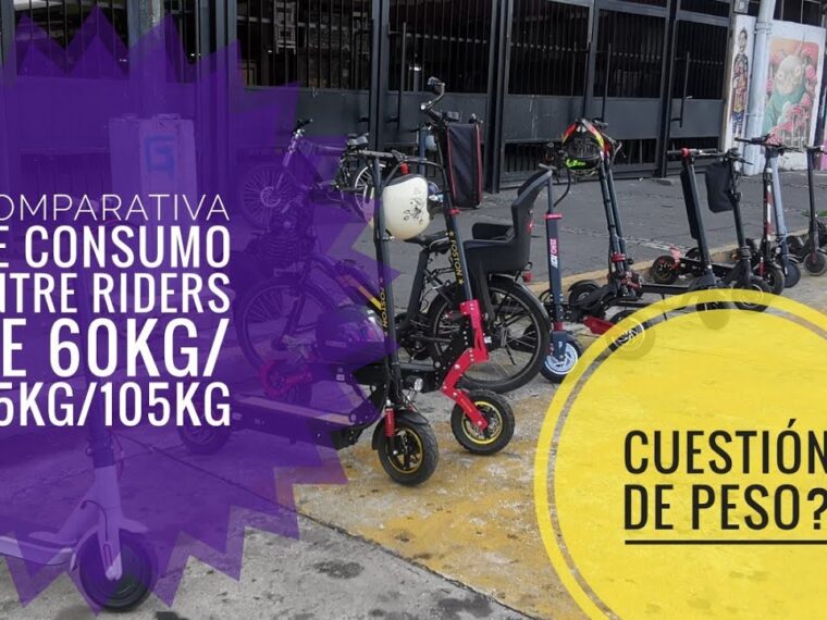 Cuanto consume un patinete electrico