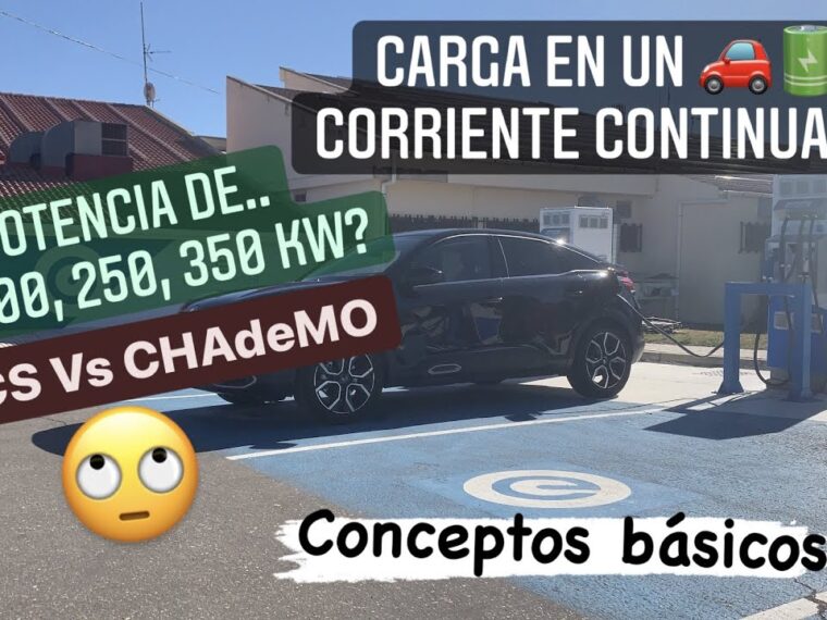 Que potencia se necesita para cargar un coche electrico