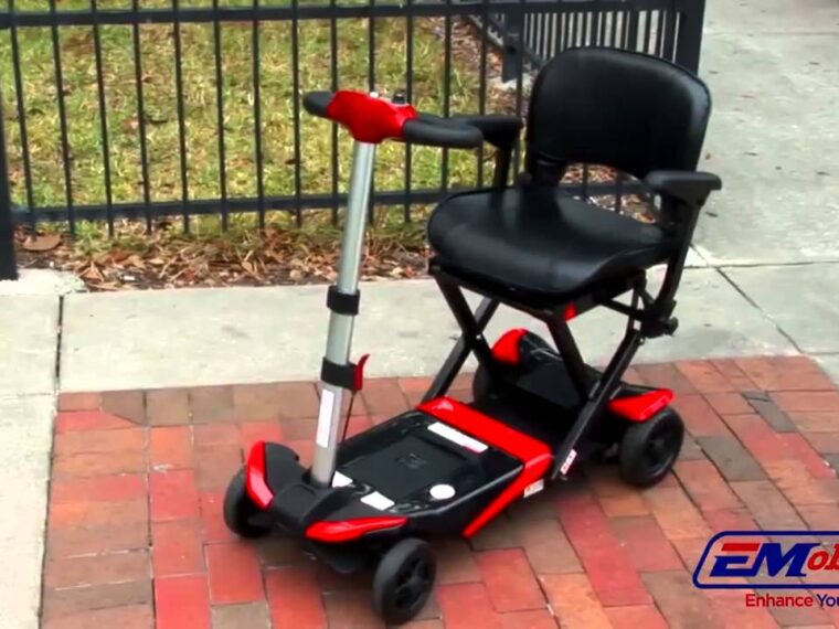 Coche electrico para minusvalidos que pueden viajar en metro