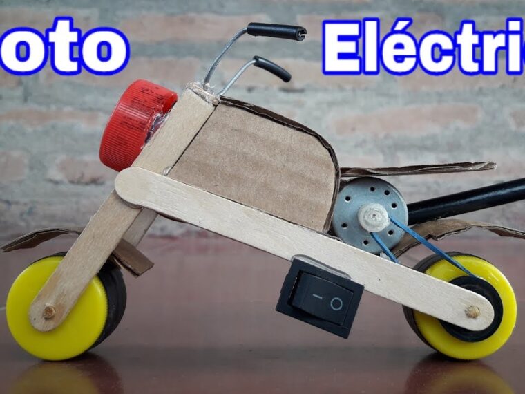 Como hacer una moto electrica real
