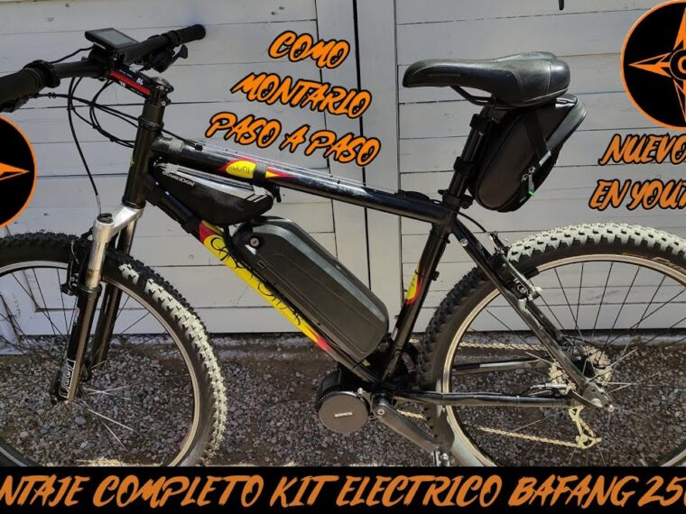 Como montar un motor electrico en una bicicleta