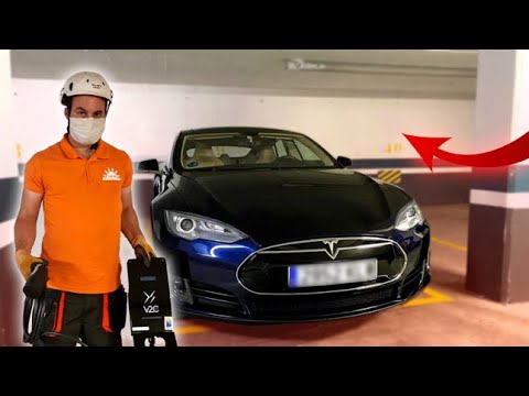 Como conectar en garaje coche electrico