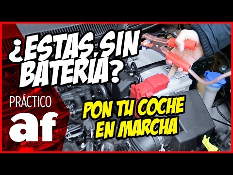 Como arrancar un coche electrico sin bateria