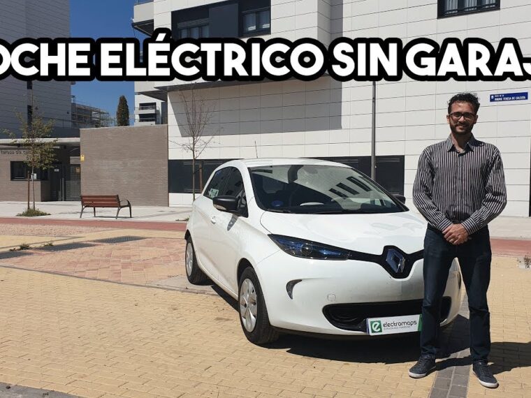 Como cargar coche electrico sin garage en madrid