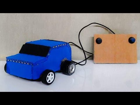 Como hacer un coche electrico casero a control remoto