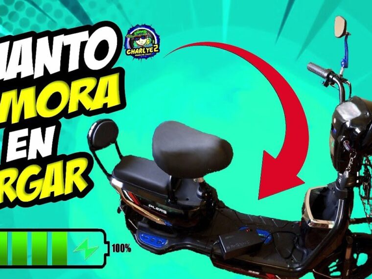 Cuanto tarda una moto electrica