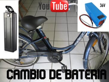 Como cambiar bateria bicicleta electrica