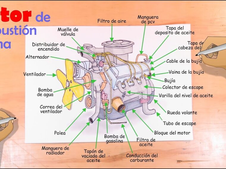 Como funcionan los coches electricos dibujos de ingenieria