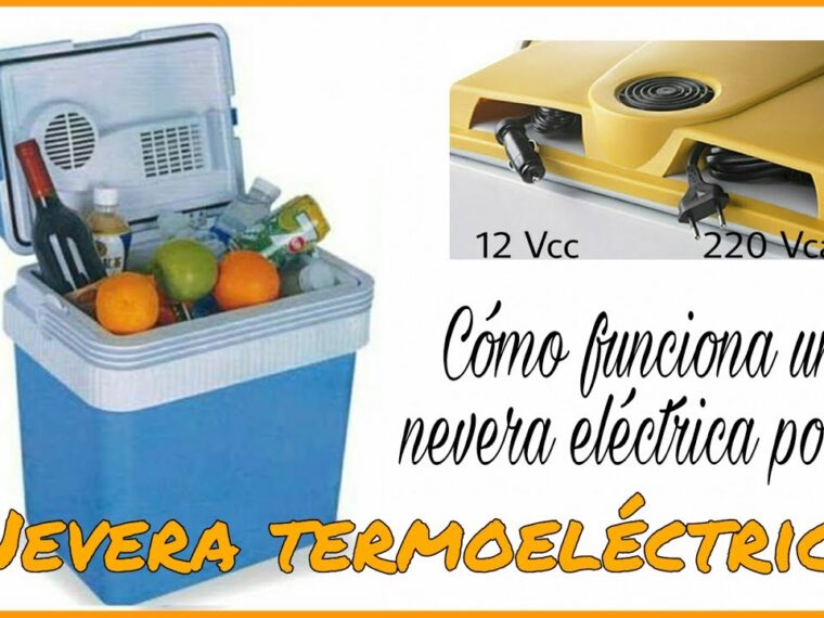 Nevera electrica coche como funciona