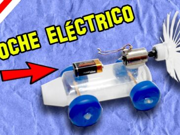 Como hacer un coche electrico casero para niños