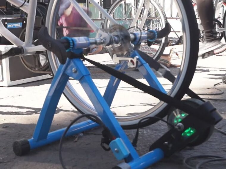 Cuanta electricidad produce una bicicleta