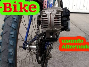 Como hacer un motor electrico 12v para bicicleta bayeria coche