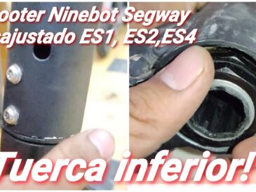 Como hacer que mi patinete electrico segway es2