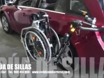 Como subir silla electrica al coche