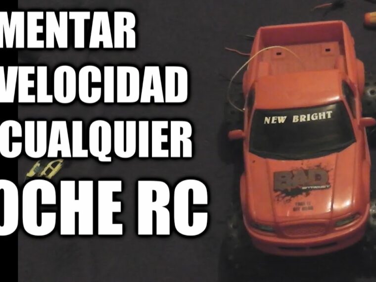 Como darle mas potencia a un coche rc electrico