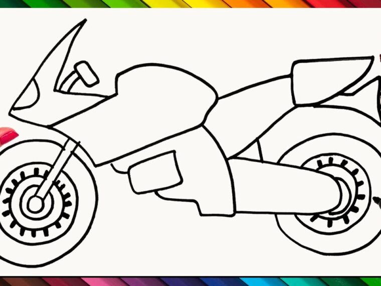 Como hacer dibujo 4 ruedasde 3d de moto electrica manual