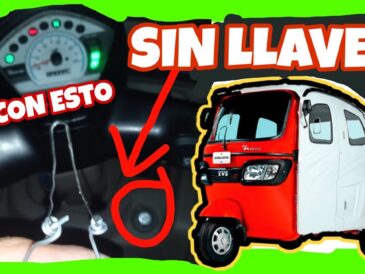 Como arrancar moto electrica sin llave