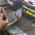 Como pasar cable electrico en el coche ford orion